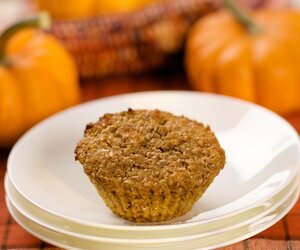 Pumpkin Oat Bran Muffins