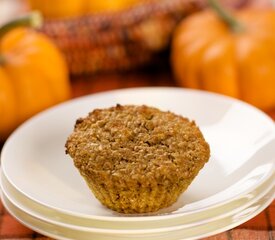 Pumpkin Oat Bran Muffins