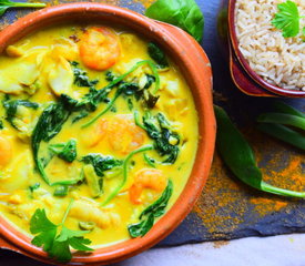 Healthy Seafood Curry