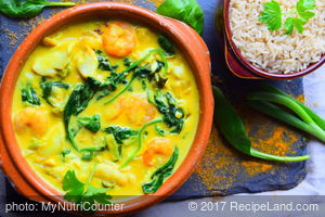 Healthy Seafood Curry