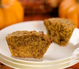 Pumpkin Oat Bran Muffins