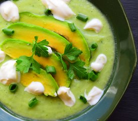 Chilled Avocado & Cucumber Soup