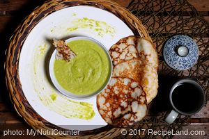 Split Pea Hummus with Coconut Naan Bread