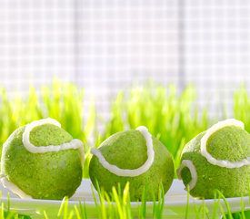 Tennis Ball Spinach Cakes