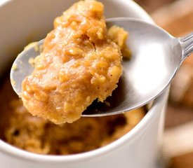 Peanut Butter Oatmeal Mugcake