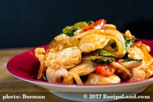 Thai Tamarind Chicken Stir Fry