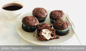 Double Chocolate Ricotta Muffins (Healthier Version) recipe