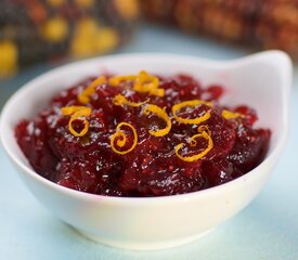 Cooked Cranberry-Orange Relish