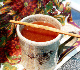 Spiced Cider with Cranberries (crockpot)