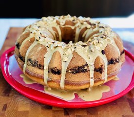 Almond Streusel Bundt Cake and Coffee Glaze