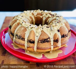 Almond Streusel Bundt Cake and Coffee Glaze recipe