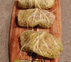 German Cabbage Rolls (Kohlrouladen) - traditional