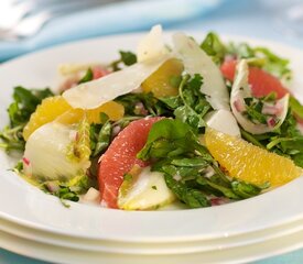 Citrus Salad with Watercress and Shaved Parmesan 