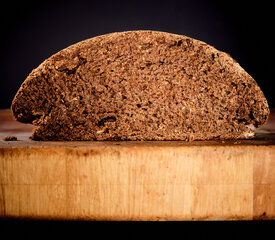 Classic Russian Black Rye Bread