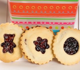 Christmas Linzer Cookies