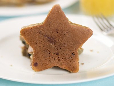 Blueberry Buckwheat Pancakes