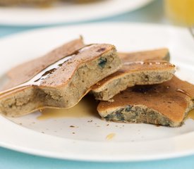 Blueberry Buckwheat Pancakes