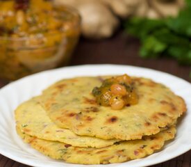 Makkai ki roti (Griddle-Cooked Corn Flatbread)