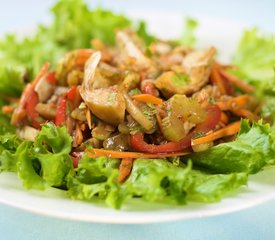 Fresh Vegetable Salad with Miso Dressing