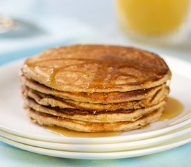 Buttermilk Whole Wheat Pancakes with Orange Zest