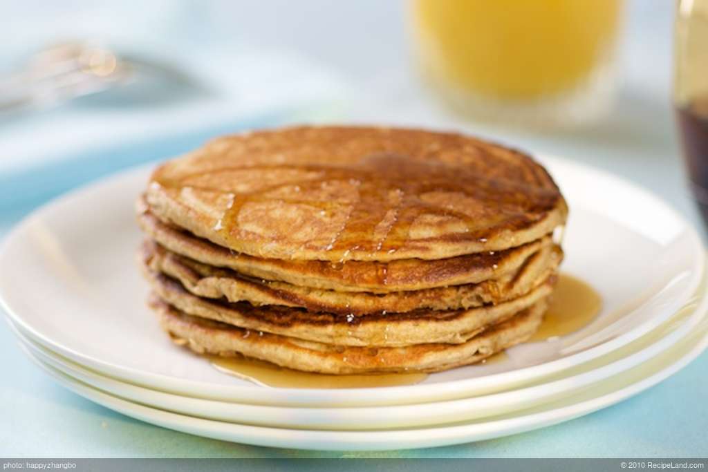 Buttermilk Whole Wheat Pancakes with Orange Zest recipe