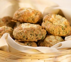 Cheesy Whole Wheat Herb Biscuits