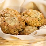 Cheesy Whole Wheat Herb Biscuits