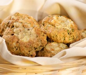 Cheesy Whole Wheat Herb Biscuits