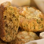 Cheesy Whole Wheat Herb Biscuits