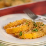 Butternut Squash with Parmesan Gratin