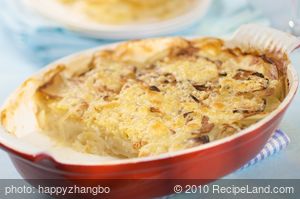 Au Gratin Turnips and Potatoes