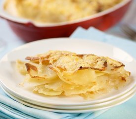 Au Gratin Turnips and Potatoes