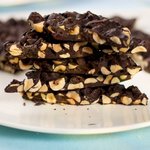Chocolate Hazelnut and Cherry Bark
