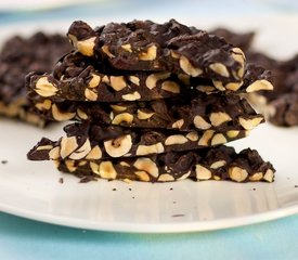 Chocolate Hazelnut and Cherry Bark