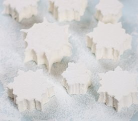 Christmas Marshmallow Snowflakes