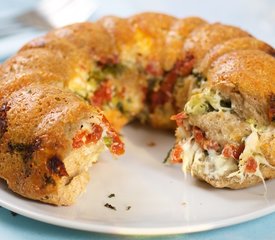 Cheesy Sun-Dried Tomato Monkey Bread