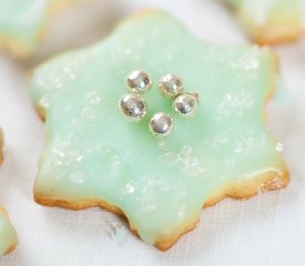 Lemon Snowflake Cookies