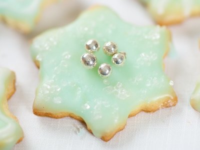 Lemon Snowflake Cookies