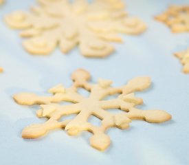 Christmas Snow Flake Cookies