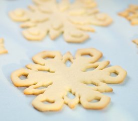 Christmas Snow Flake Cookies