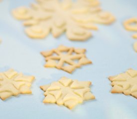 Christmas Snow Flake Cookies