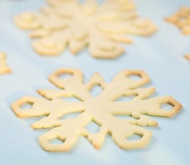 Christmas Snow Flake Cookies