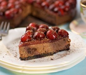 Black Forest Cherry Cheesecake