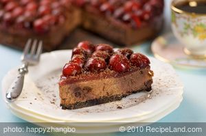 Black Forest Cherry Cheesecake