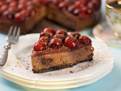 Black Forest Cherry Cheesecake
