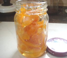 Homemade  Sweet Orange Peel