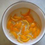 Homemade  Sweet Orange Peel