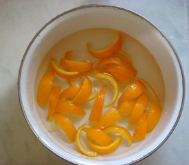 Homemade  Sweet Orange Peel