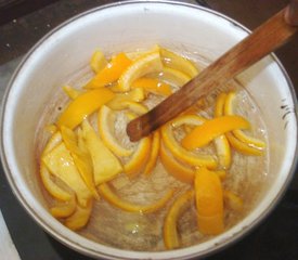 Homemade  Sweet Orange Peel