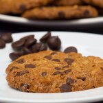 Low Fat and Low Calorie Oatmeal Chocolate Chip Cookies